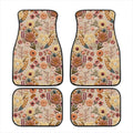 Summer Wildflowers Car Floor Mats, Car Mats Aesthetics, Car Floor Mats For Women, Floor Mats For Car, Boho Car Mats, Boho Car Accessories
