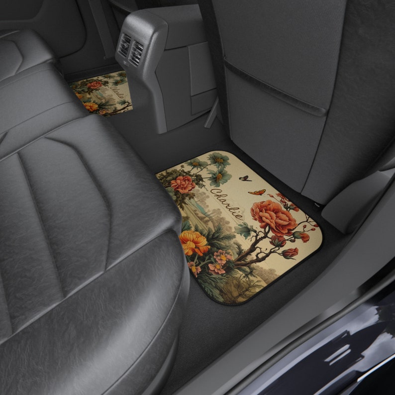 Customizable Car Floor Mat Set - Personalize Your Ride with a Set of 4 Mats