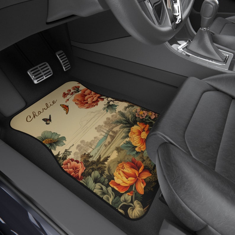 Customizable Car Floor Mat Set - Personalize Your Ride with a Set of 4 Mats