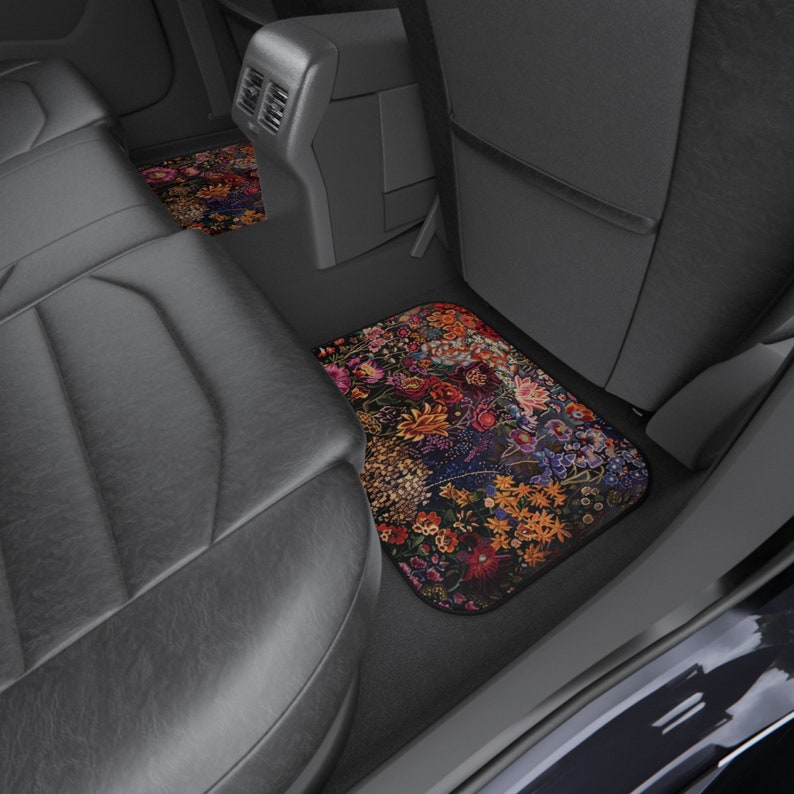 Car Mats Persian Look Car Mats Set of 4 Persian Carpet Floor Mats Inspired Car Mats Stylish Floor Mats Interior Car Mats Upgrade Floor Mats