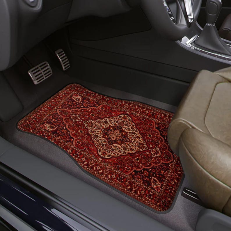 Persian Rug Pattern Car Floor Mats