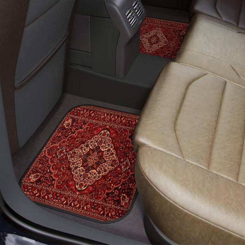 Persian Rug Pattern Car Floor Mats