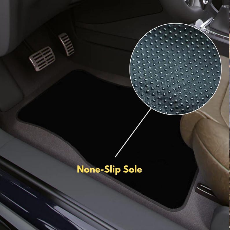 Persian Rug Pattern  Red Car Floor Mats