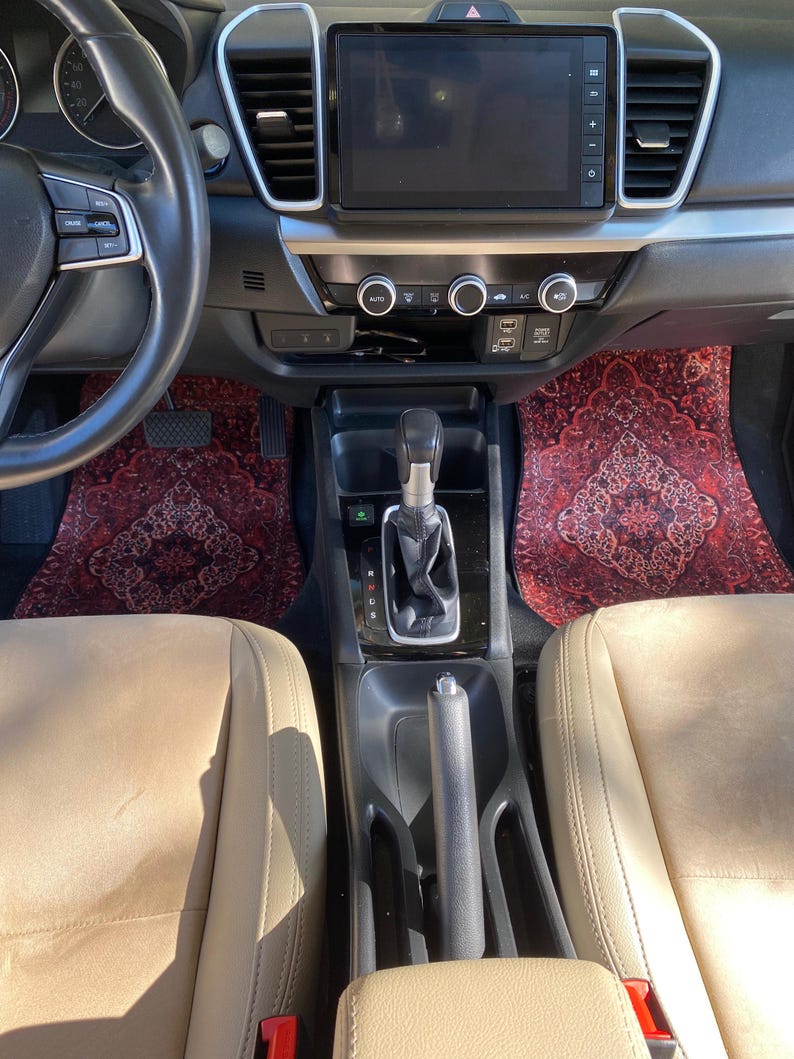 Persian Rug Pattern Car Floor Mats