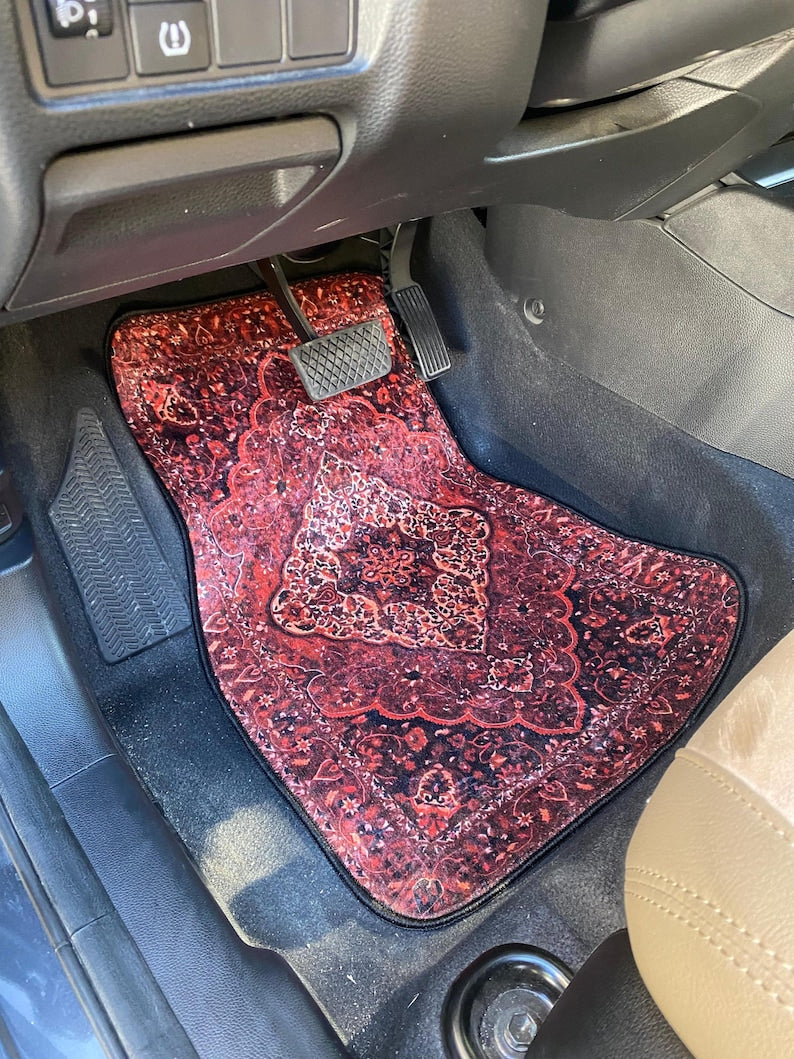 Persian Rug Pattern Car Floor Mats