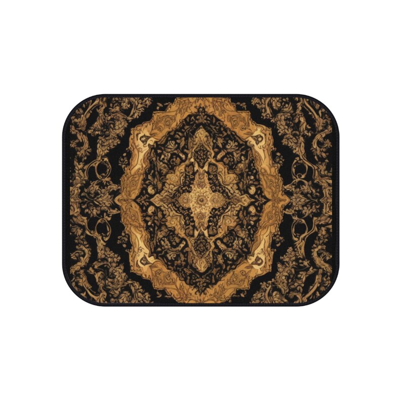 Colorful  Persian-Inspired Car Mats - Set of 4 - Custom Car Mats With Non-Slipping Backing - Luxury Car Mats - Elegant Car Mats, Car Gifts