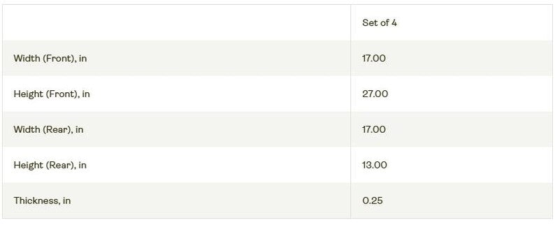 Colorful  Persian-Inspired Car Mats - Set of 4 - Custom Car Mats With Non-Slipping Backing - Luxury Car Mats - Elegant Car Mats, Car Gifts