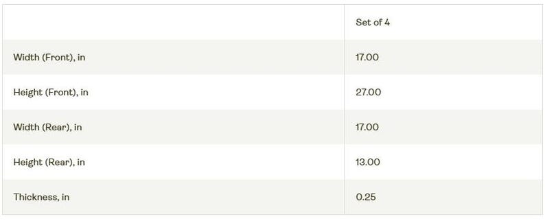 Colorful Persian-Inspired Car Mats - Set of 4 - Custom Car Mats With Non-Slipping Backing - Luxury Car Mats - Elegant Car Mats - Car Gift