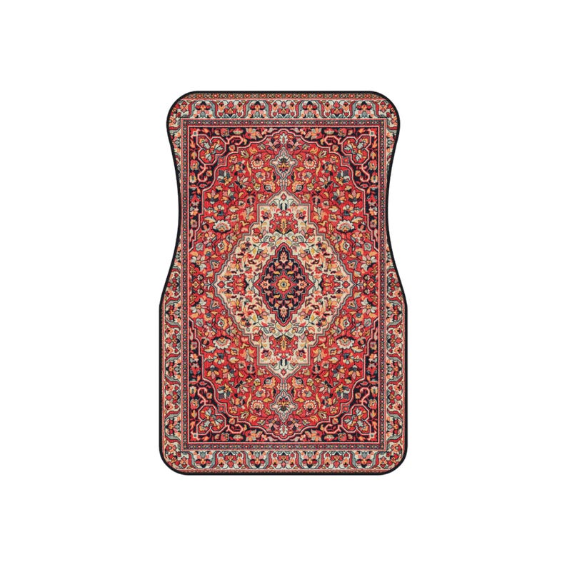 Persian Rug Car Floor Mats  Custom Oriental Car Mats for Stylish Interior Boho Aesthetic Car Accessories Unique Car Decor Car Mats Set of 4