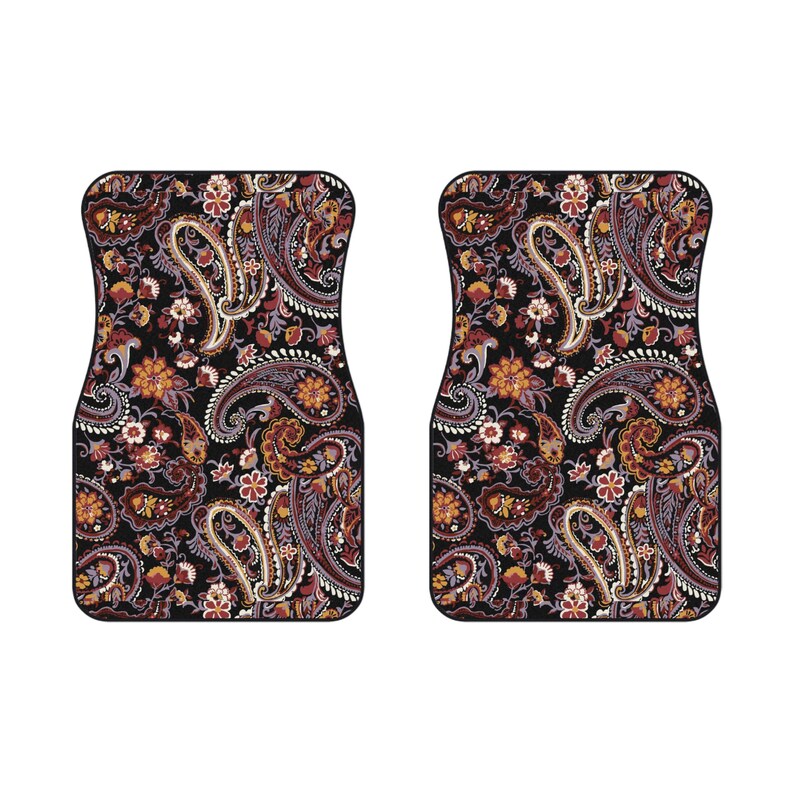 Paisley Car Mats: Stylish Persian-Inspired Auto Accessories