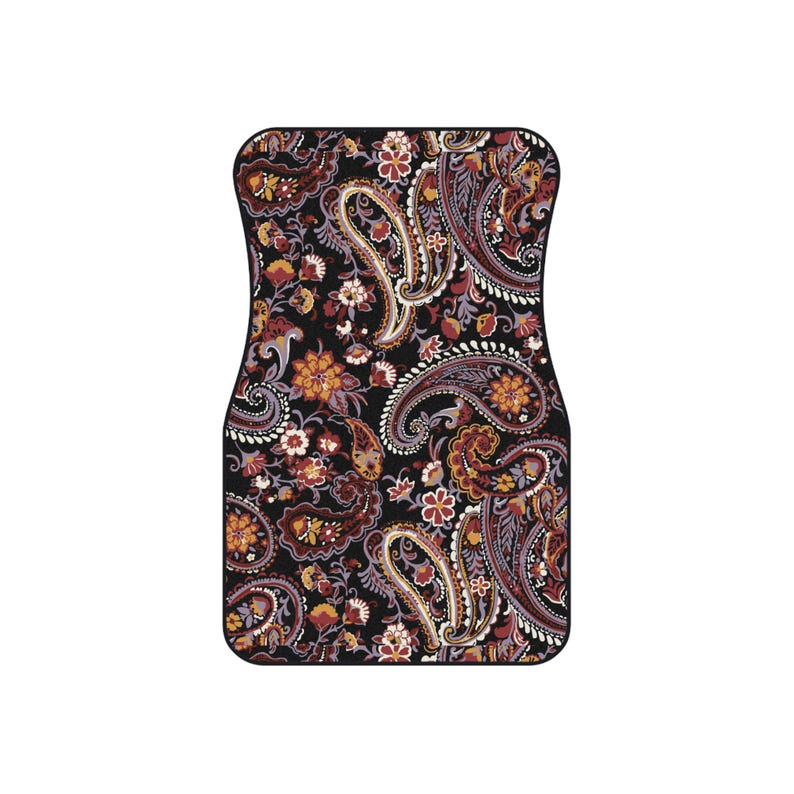 Paisley Car Mats: Stylish Persian-Inspired Auto Accessories