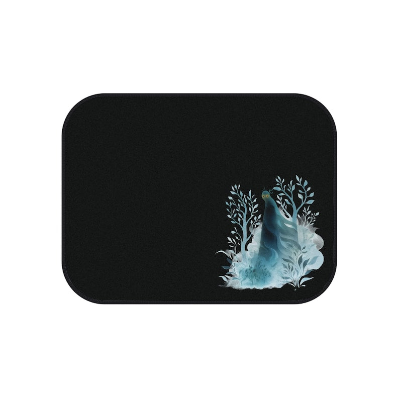 Terryfying Ghost Car Mats Design