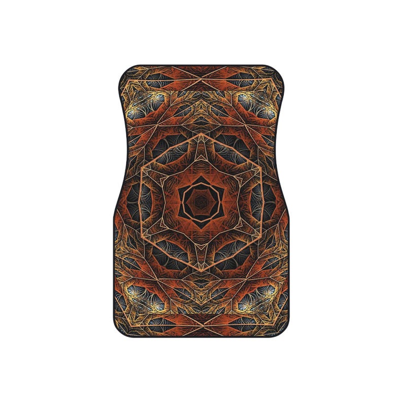 Car Mats - Elegant Damask Modern Design