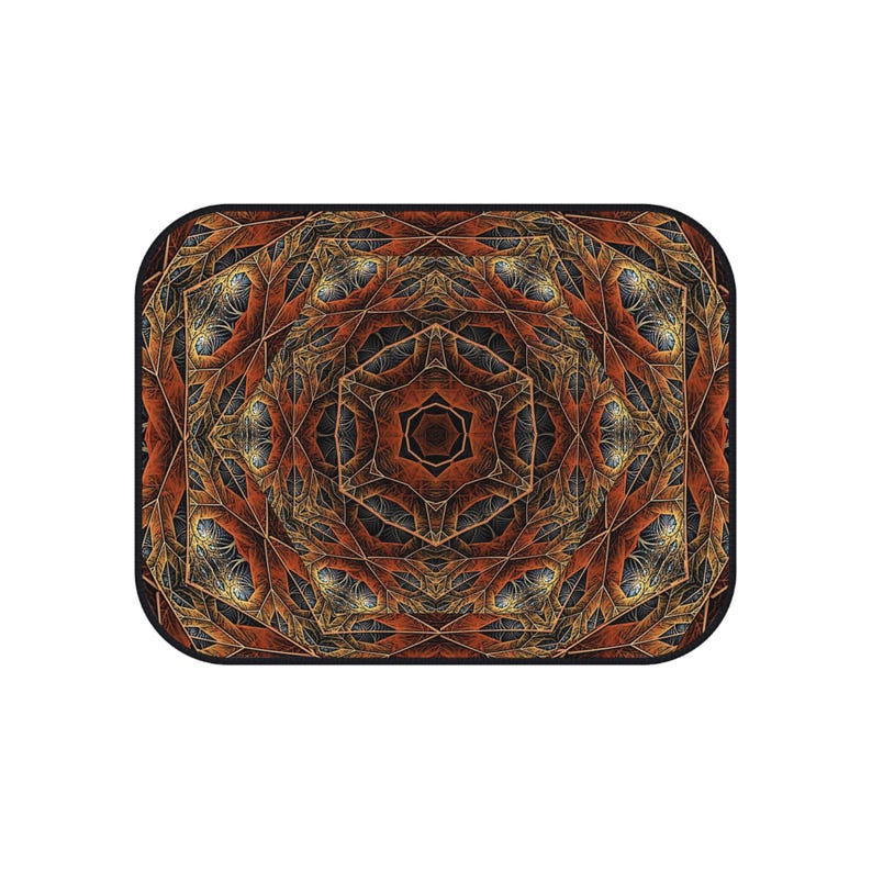 Car Mats - Elegant Damask Modern Design