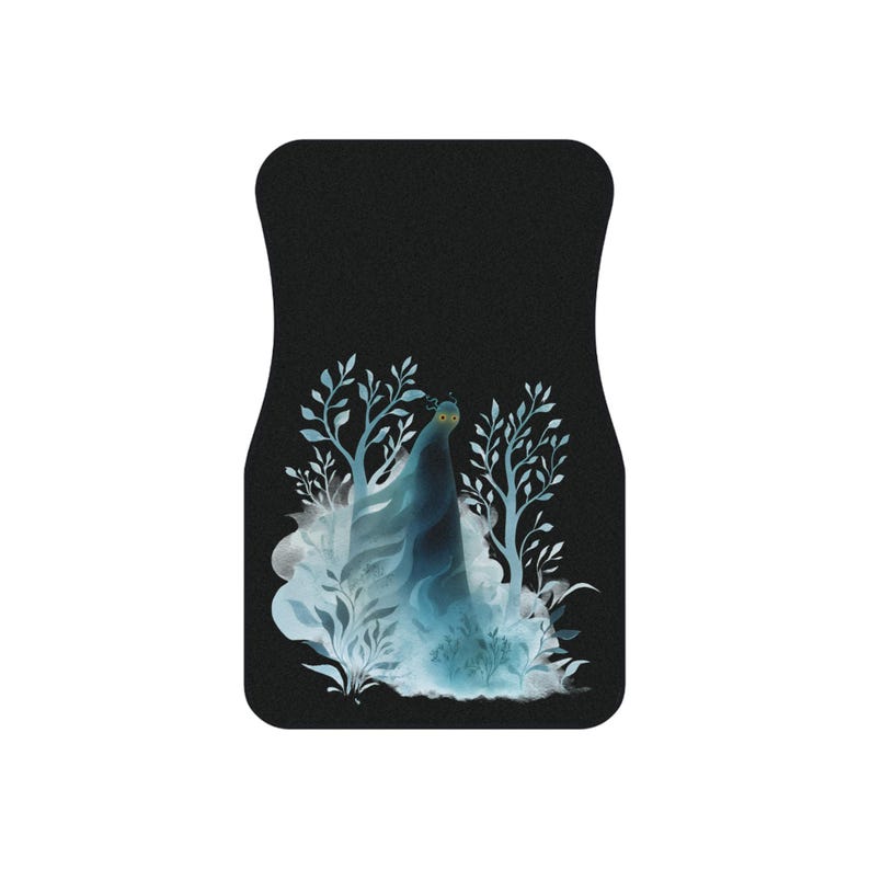 Terryfying Ghost Car Mats Design