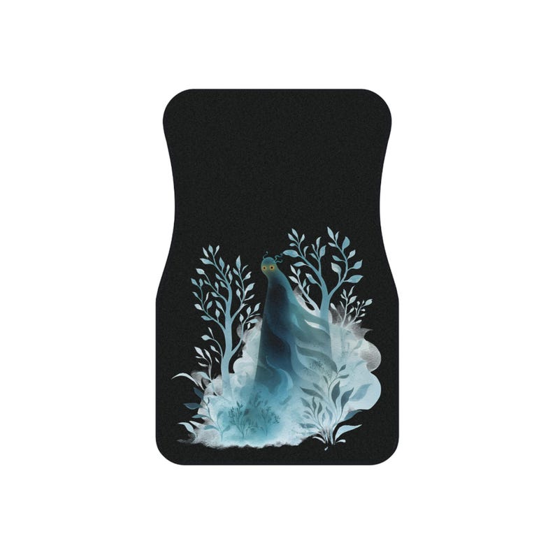 Terryfying Ghost Car Mats Design